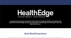 Desktop Screenshot of healthedgepartners.com